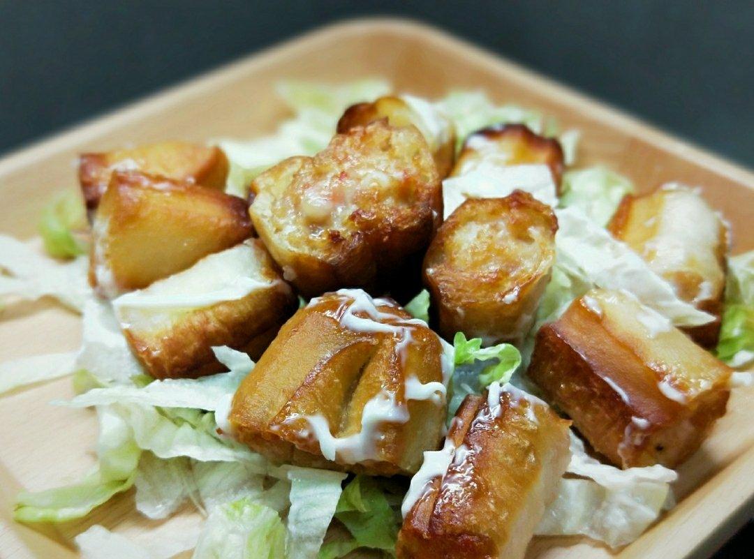 菠萝油条虾