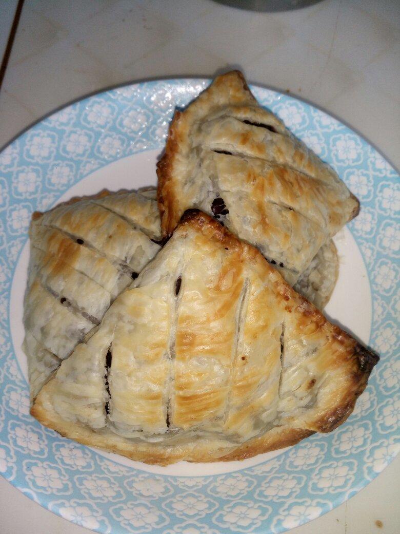 手抓饼苹果派