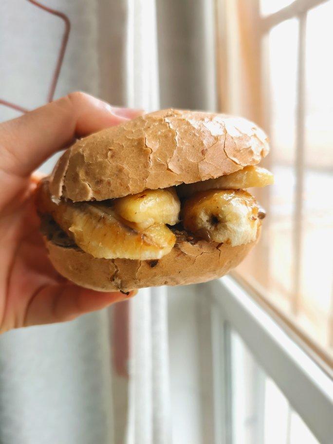 油浸菌菇全麦贝果