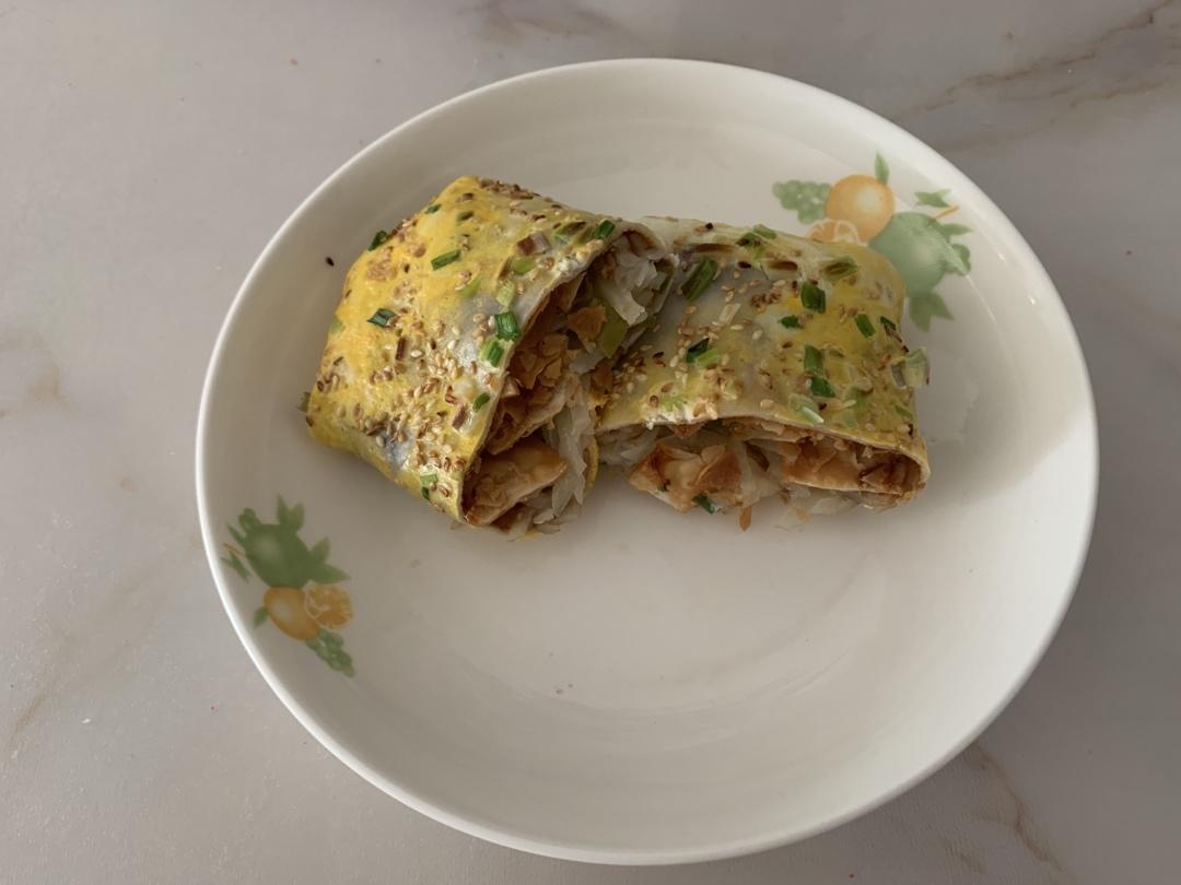 煎饼果子（超详细步骤 甜面酱都是自制的）