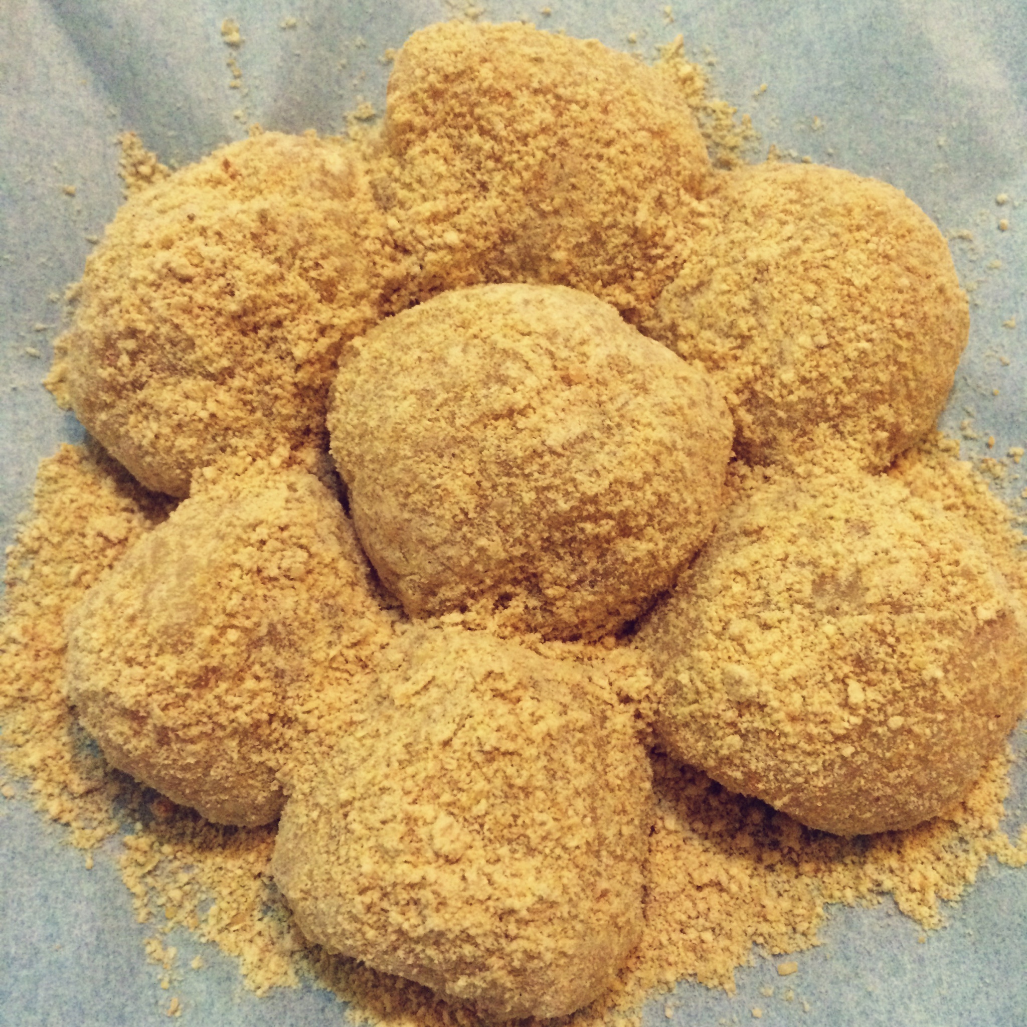 孑哥的33做的四川红糖糍粑