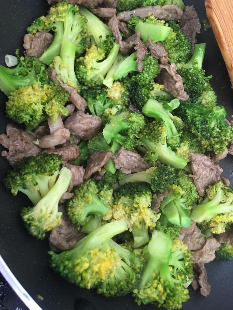 零失误西兰花炒牛肉