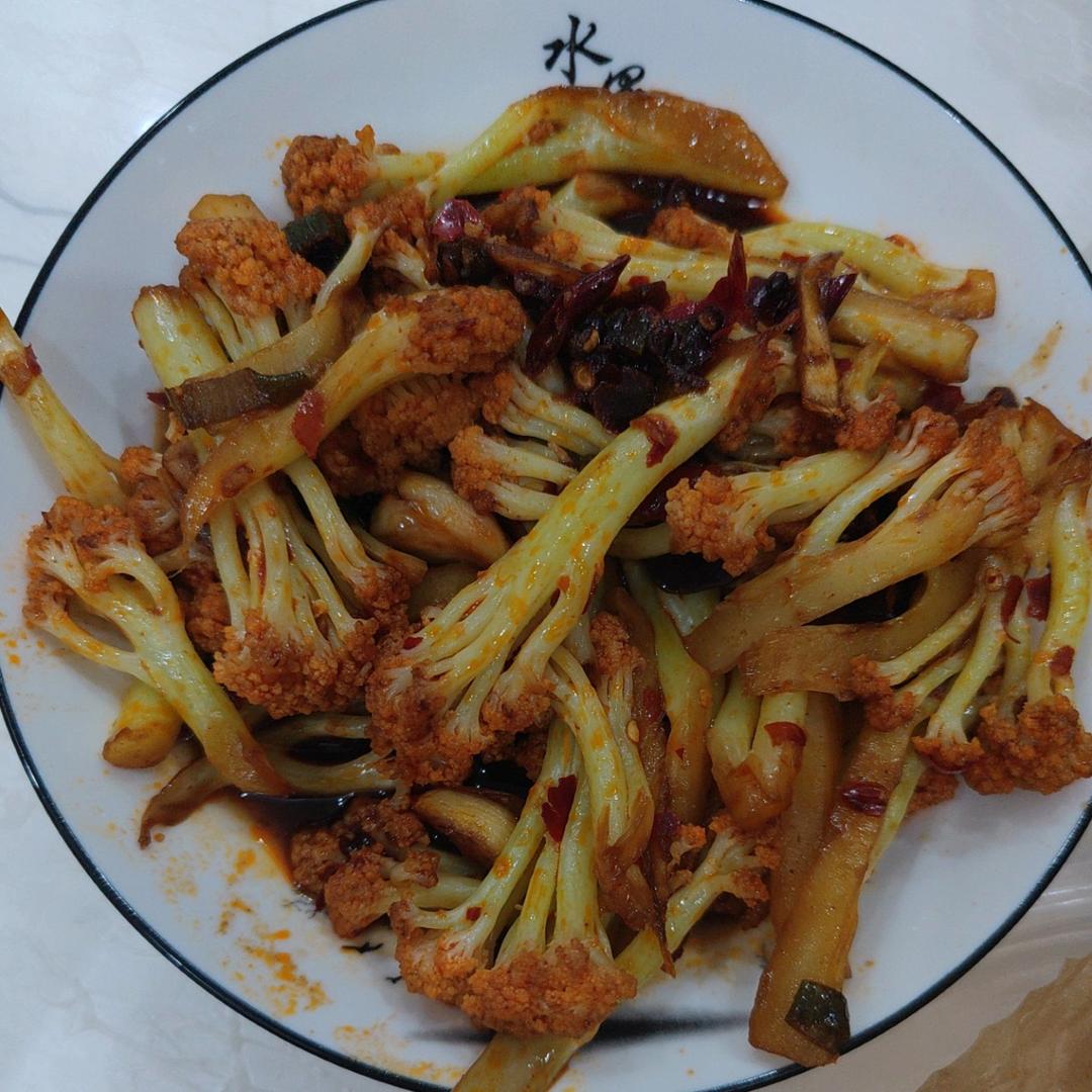 干锅有机菜花