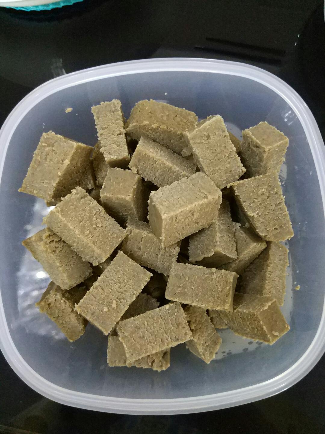 绿豆糕~无油低糖版