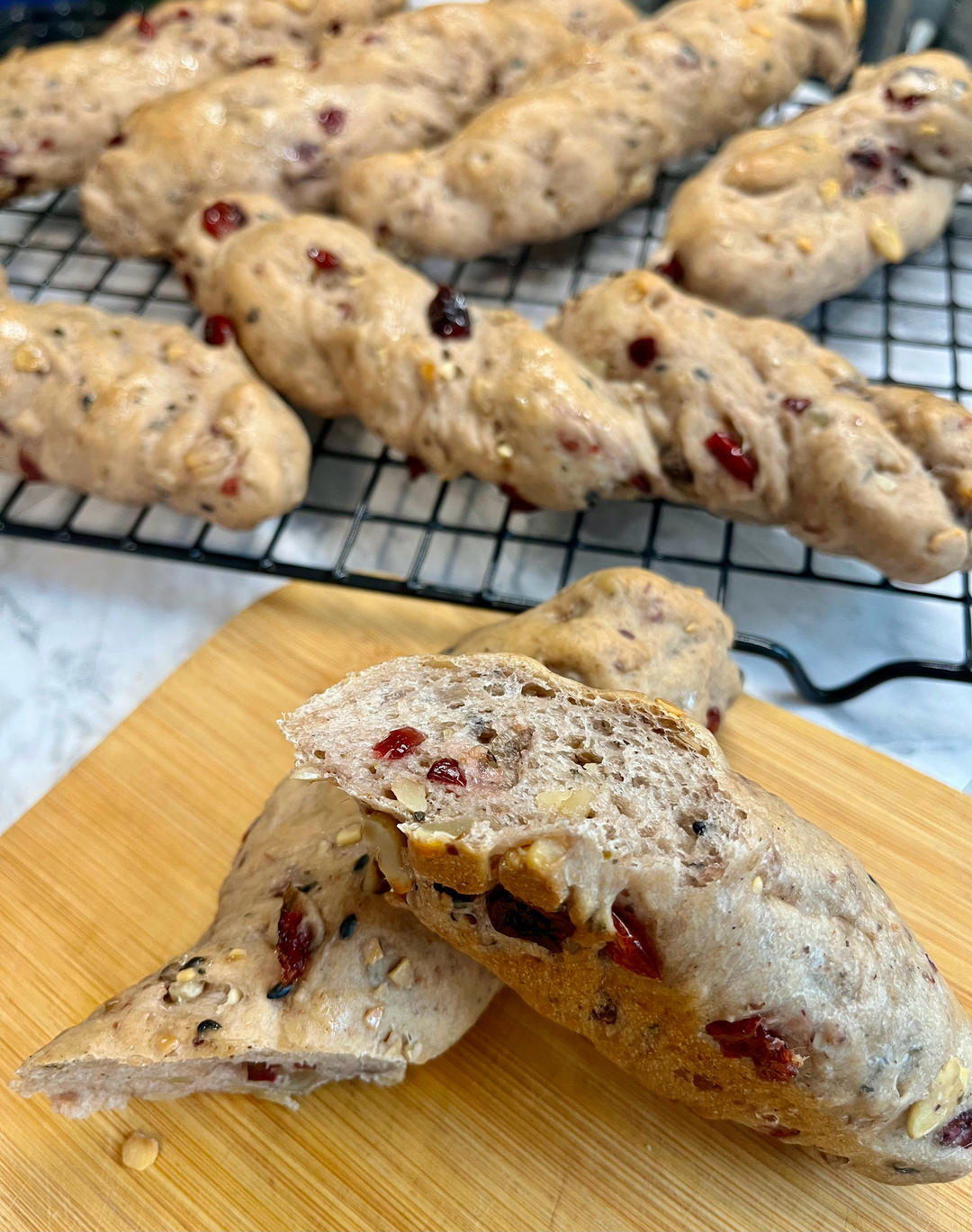 无糖无油的超香全麦坚果棒，0失败~