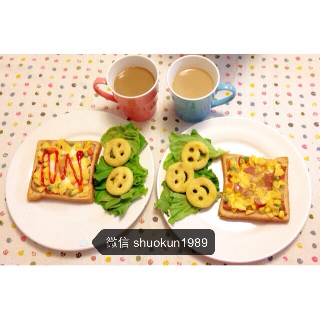 快手早餐 -- 吐司太阳蛋