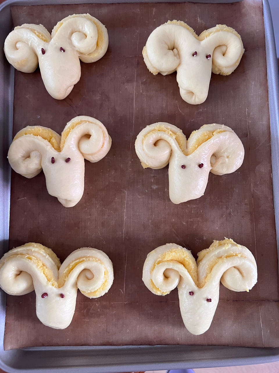 羊羊羊 🐏 椰蓉小面包、一次就成功‼️