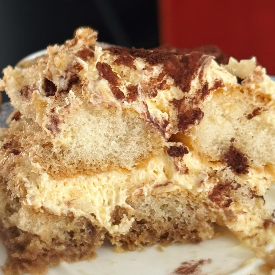 在欧洲学会的经典版提拉米苏