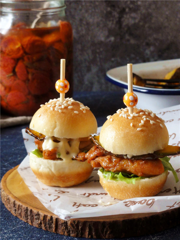 啊呜511做的mini小汉堡---高颜值,超好味