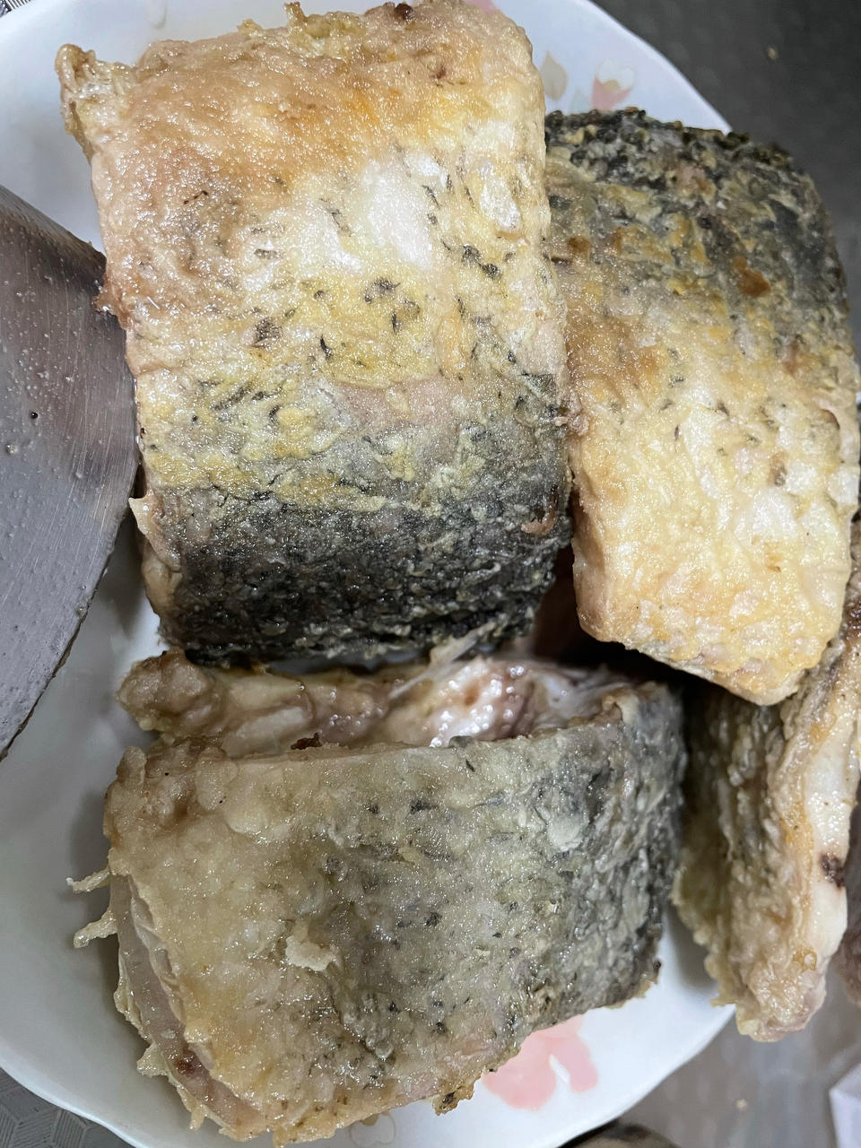 家常版之红烧鲤鱼泡饼