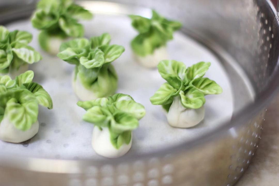 翡翠白菜饺