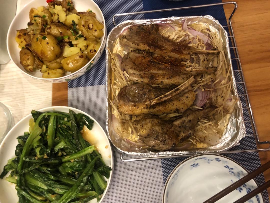 孜然椒盐小土豆