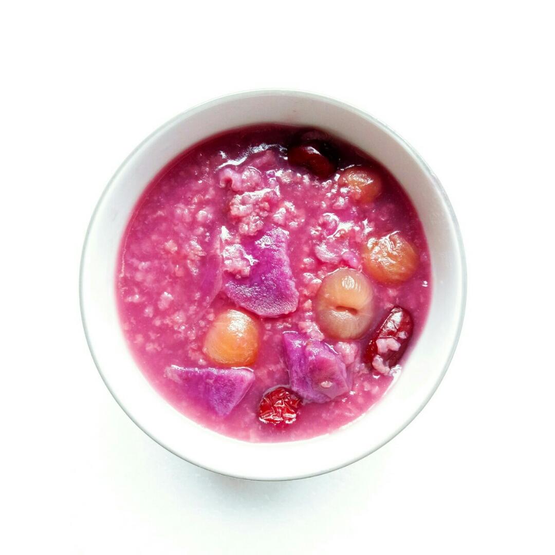 青迟的猫做的紫薯山药粥