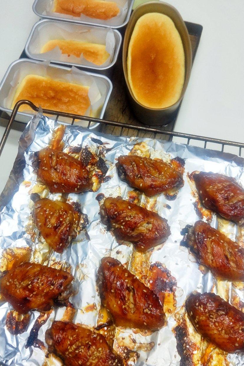 蜜汁鸡翅（烤箱）