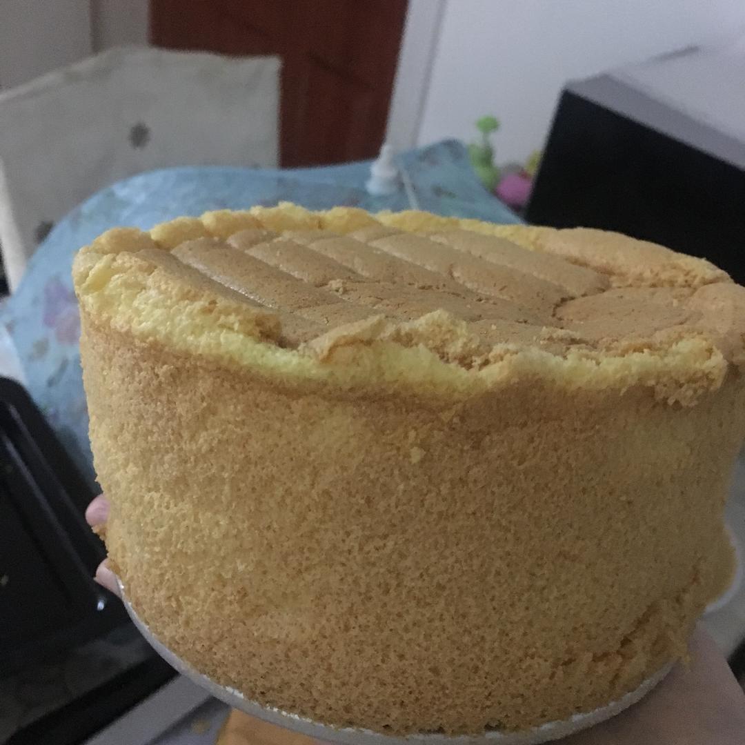 视频菜谱:原味戚风蛋糕8寸戚风蛋糕不裂