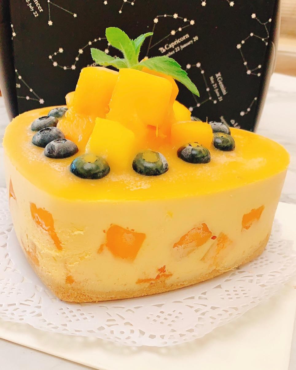 6寸芒果慕斯蛋糕