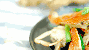 姜葱梭子蟹的做法 步骤12