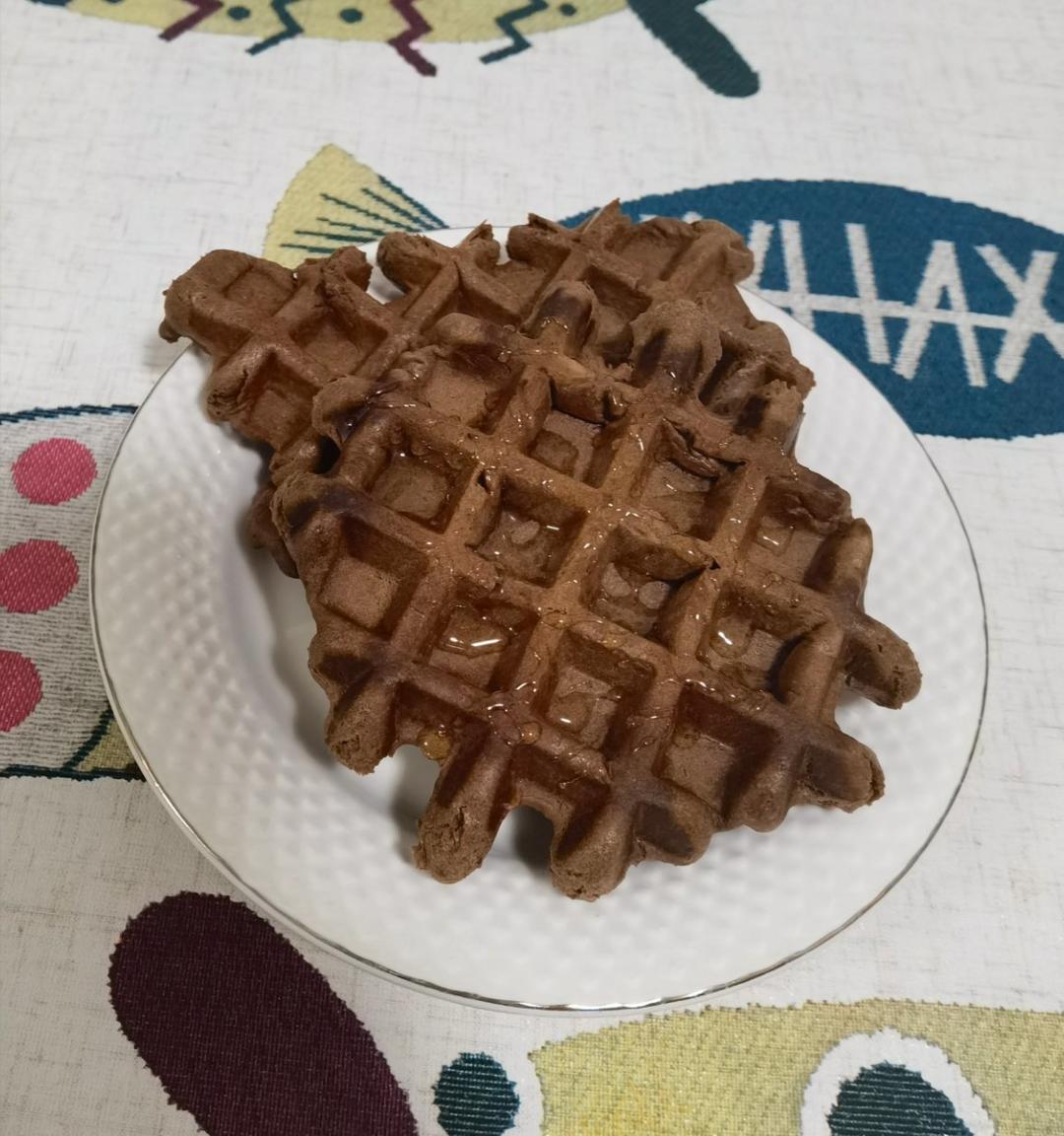 肯德基比利时巧克力华夫饼