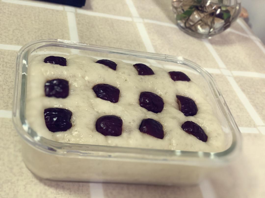 红糖红枣发糕 宝宝辅食食谱