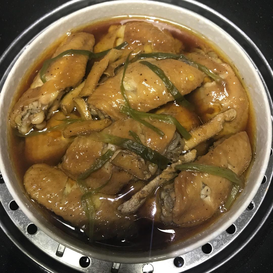 蚝油蒸鸡翅根