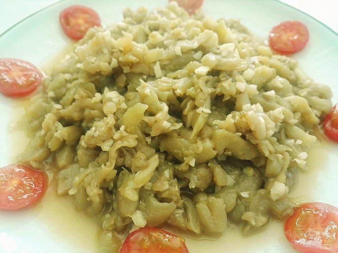 香煎蒜蓉茄子（妈妈的味道）