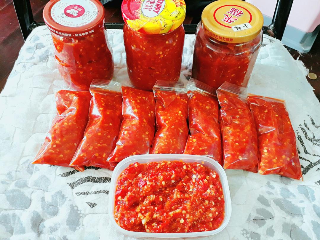 柯君君做的自制辣椒酱