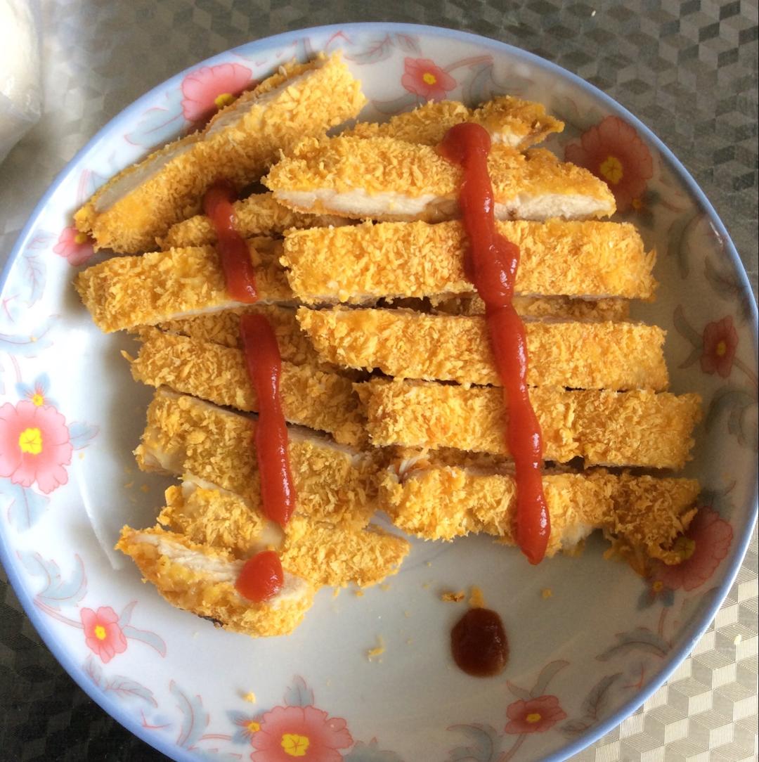 香酥烤鸡排（烤箱版不用油）
