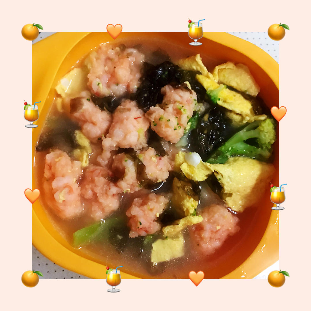 紫菜虾滑汤