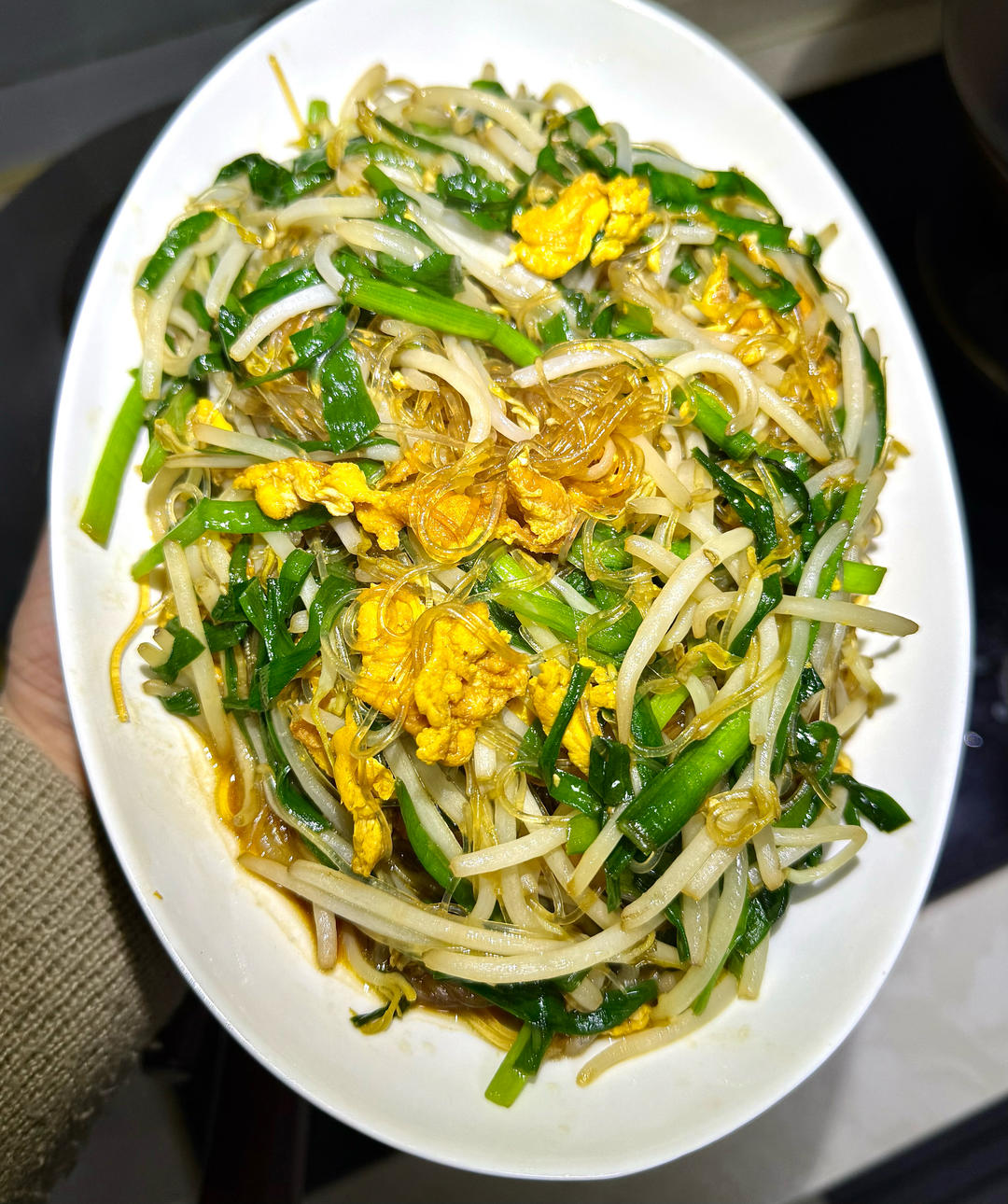 炒合菜～经典的拌饭菜，真的太香了