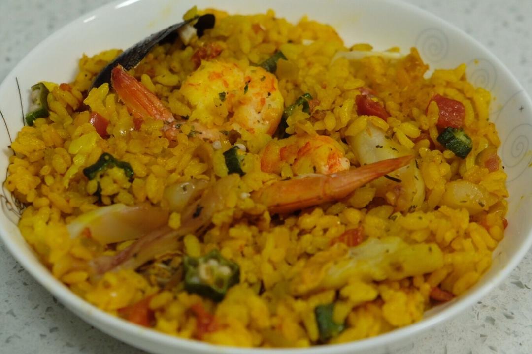 【曼食慢语】Seafood Paella 西班牙海鲜饭