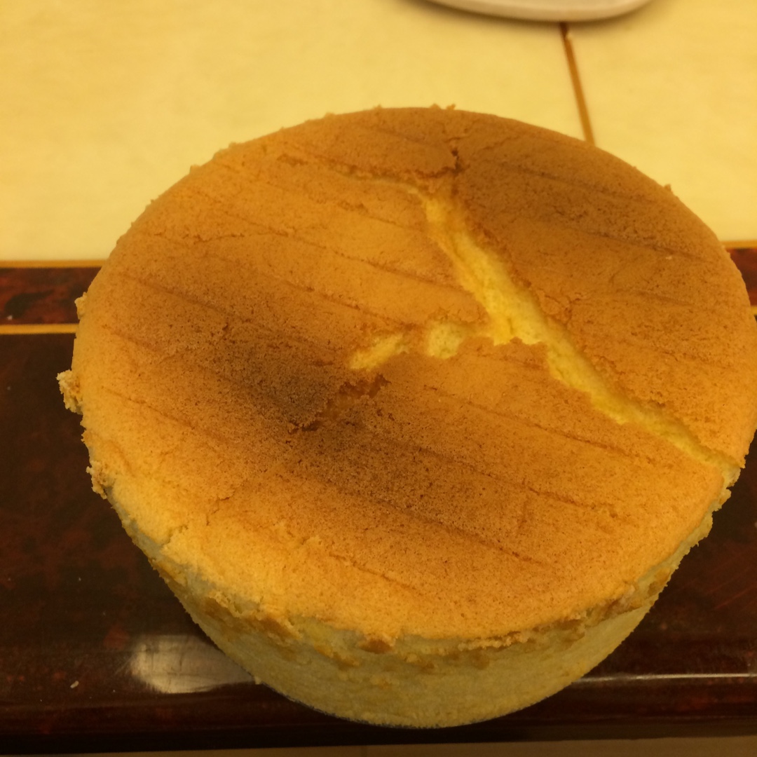 六寸戚风蛋糕