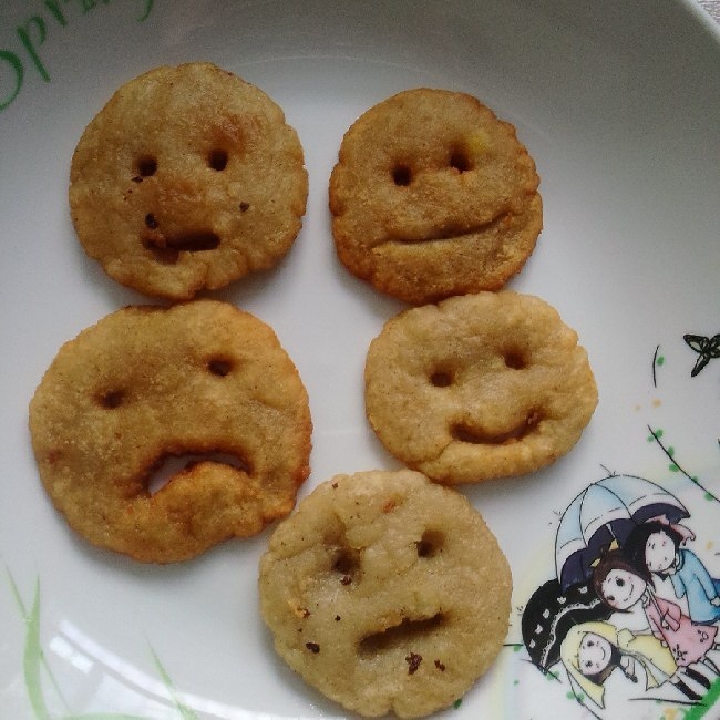 微笑土豆饼