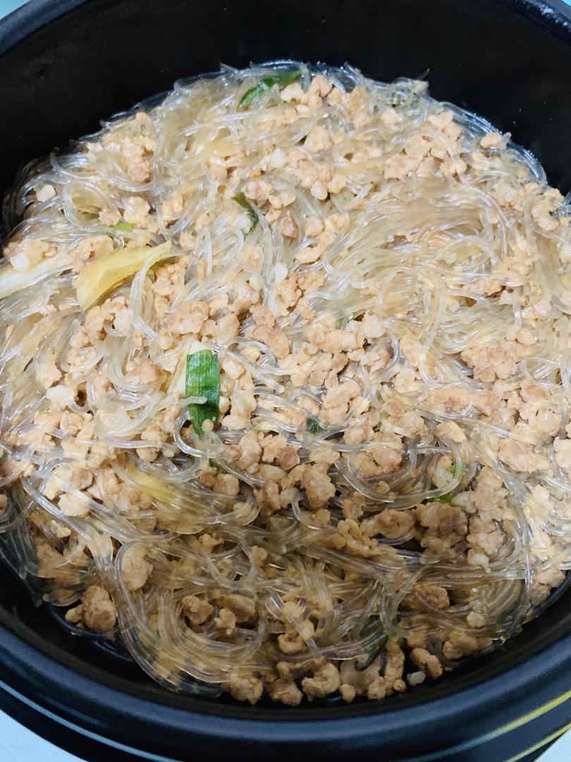 肉末粉丝煲