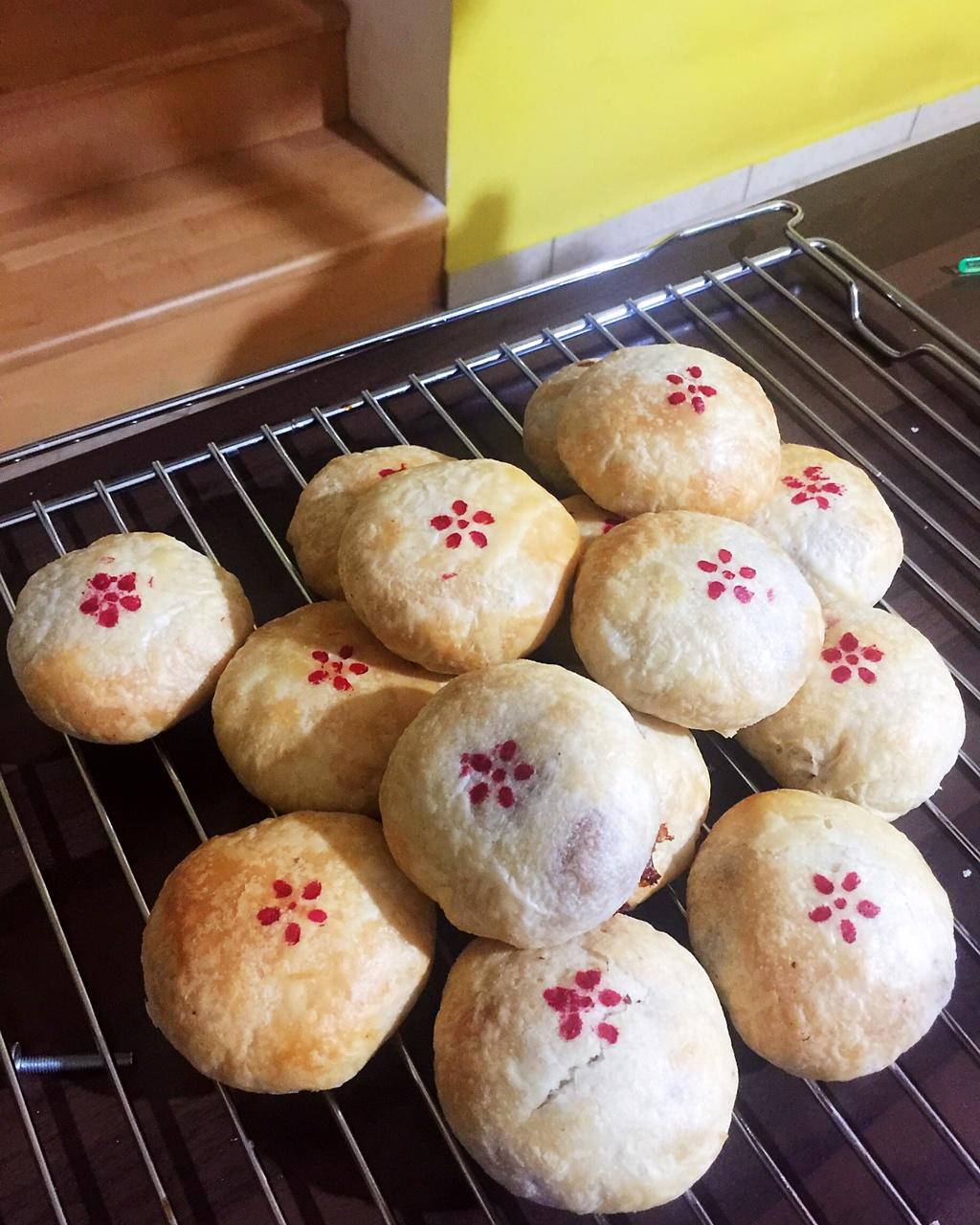 香酥鲜甜的鲜肉月饼