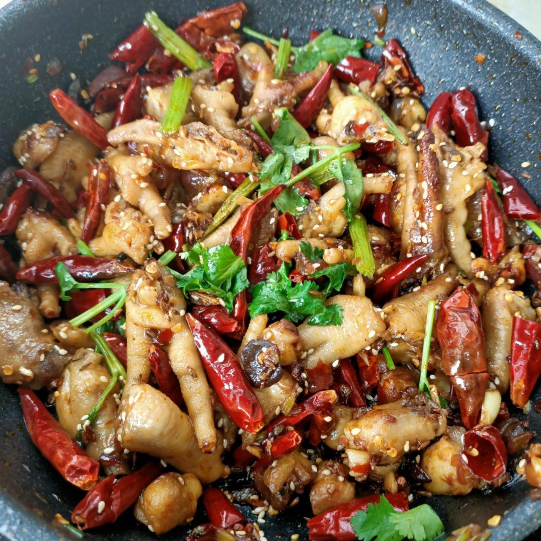 冷吃麻辣鸡爪