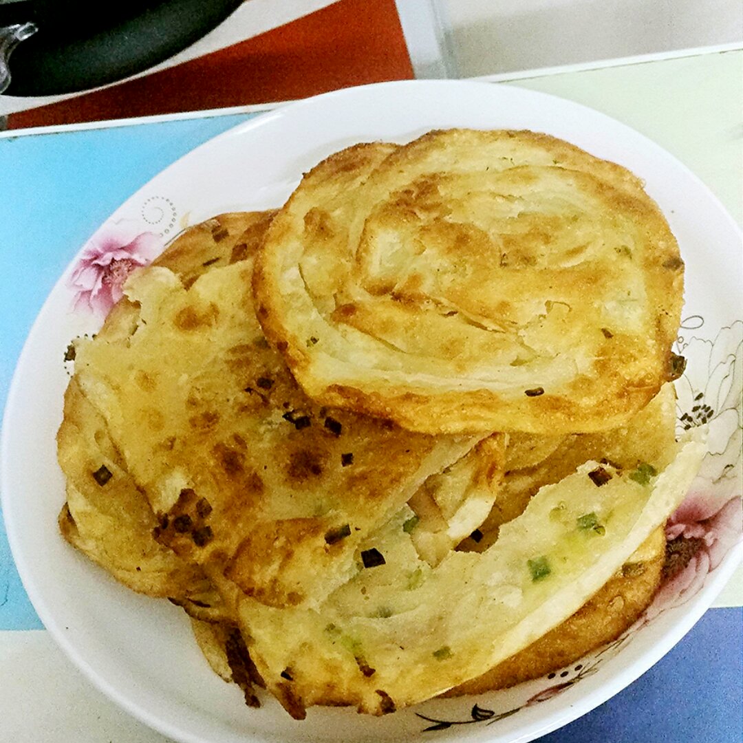 家常葱油饼