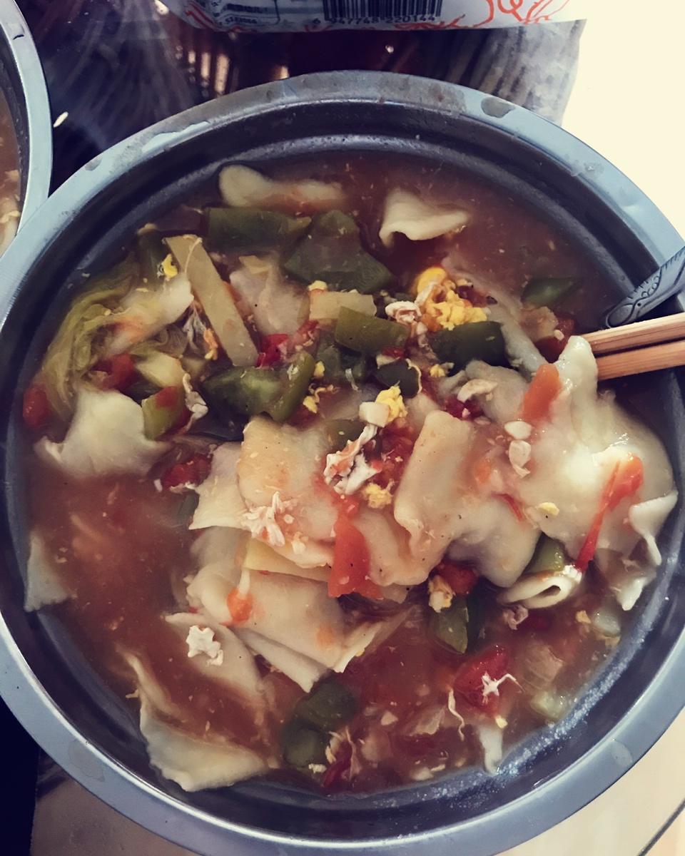 西红柿鸡蛋面片 （内附揪面片教程）