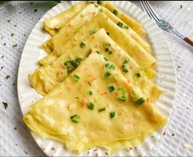 鸡蛋饼【小美】的做法