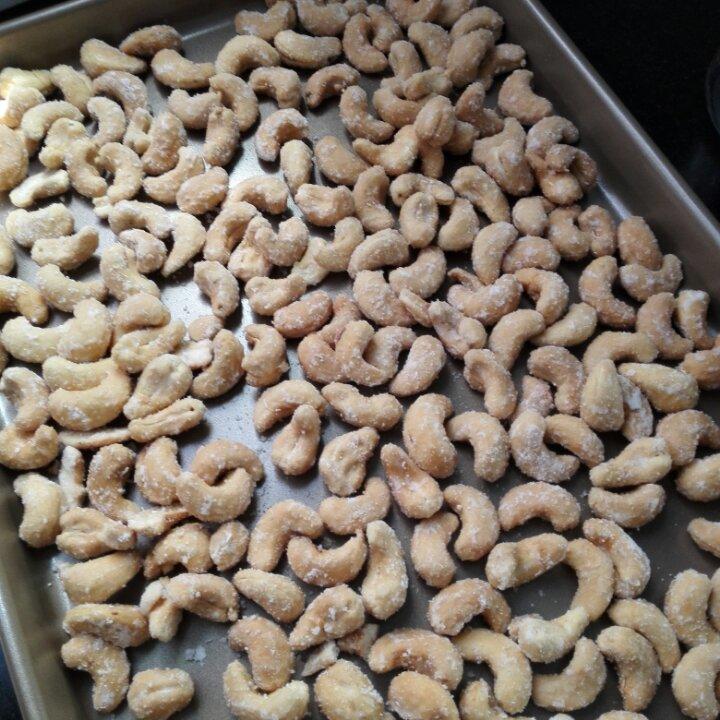 做过 糖霜腰果 给儿子做了他喜欢的糖腰果