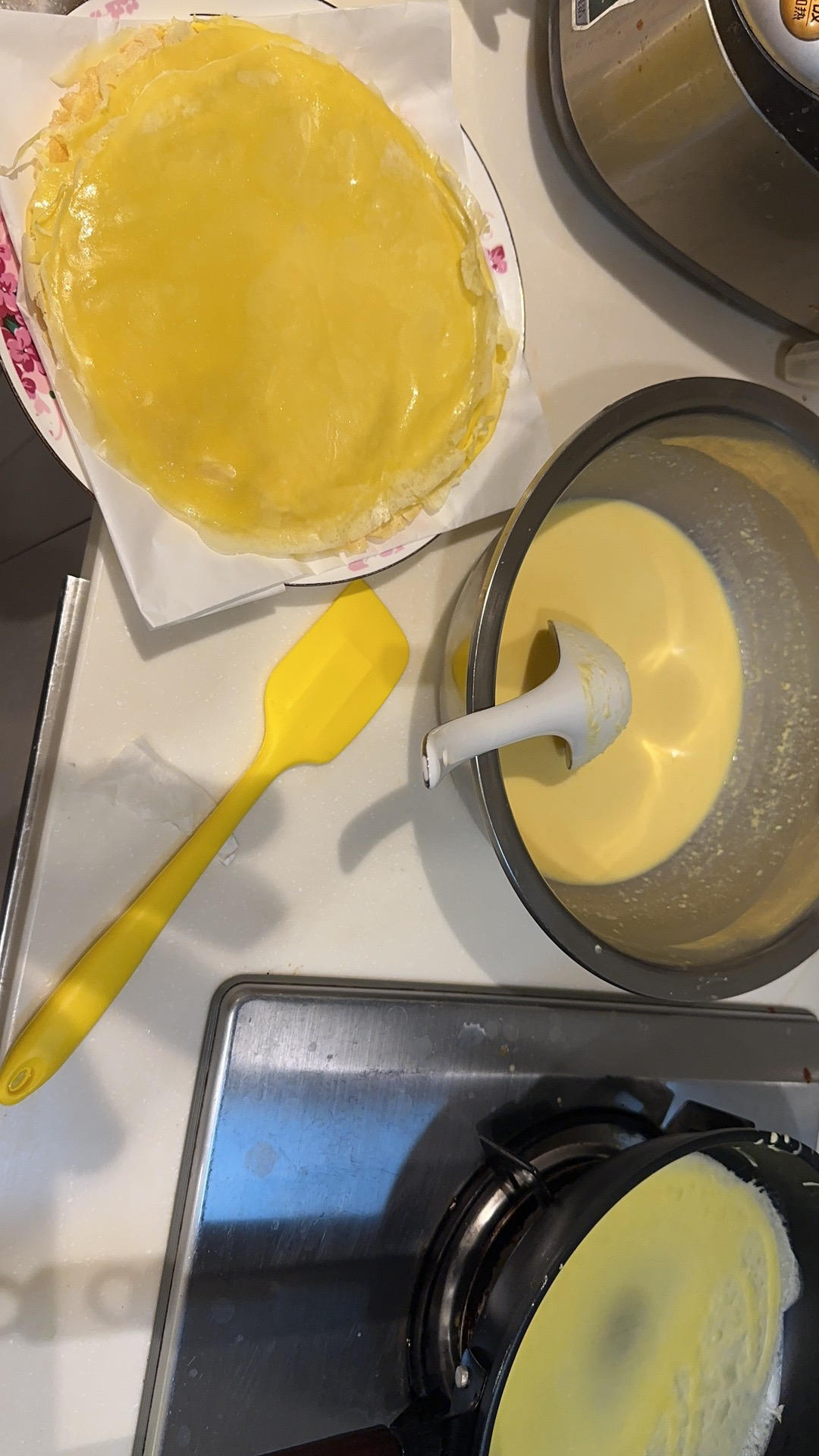 榴莲千层（超软糯蛋皮配方٩( ᐛ )و