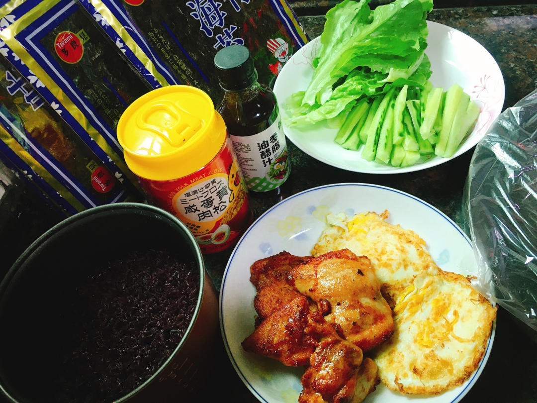 好吃🉐️感动😹的【紫米饭团】，看图秒会❗️