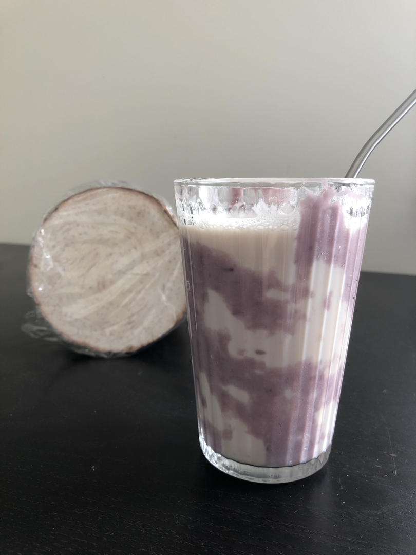 超超简单 快手的芋泥奶茶