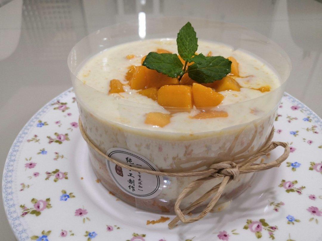 杨枝甘露爆浆蛋糕【初味日记】