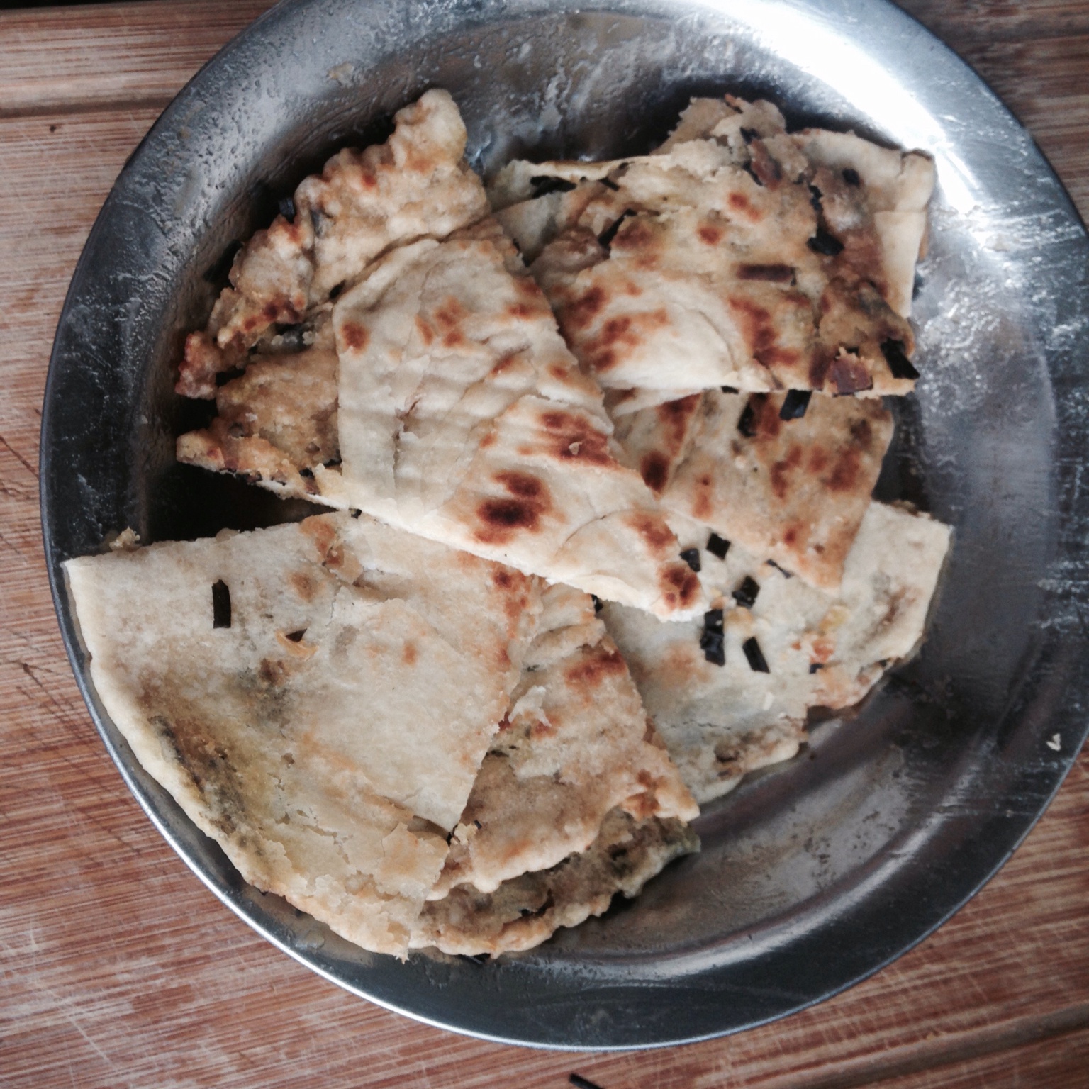 自制葱油饼