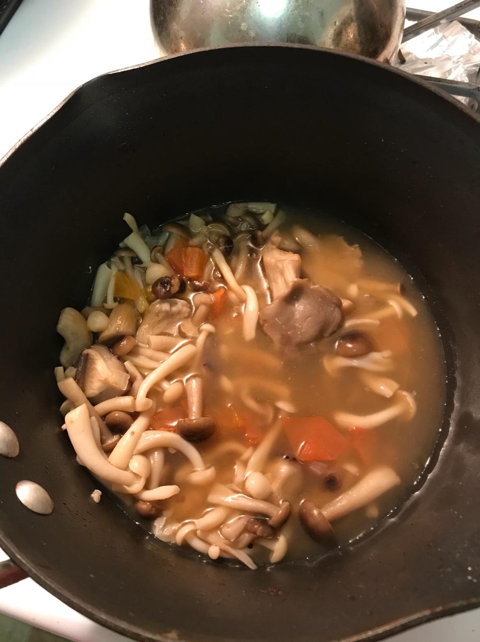 番茄菌菇汤