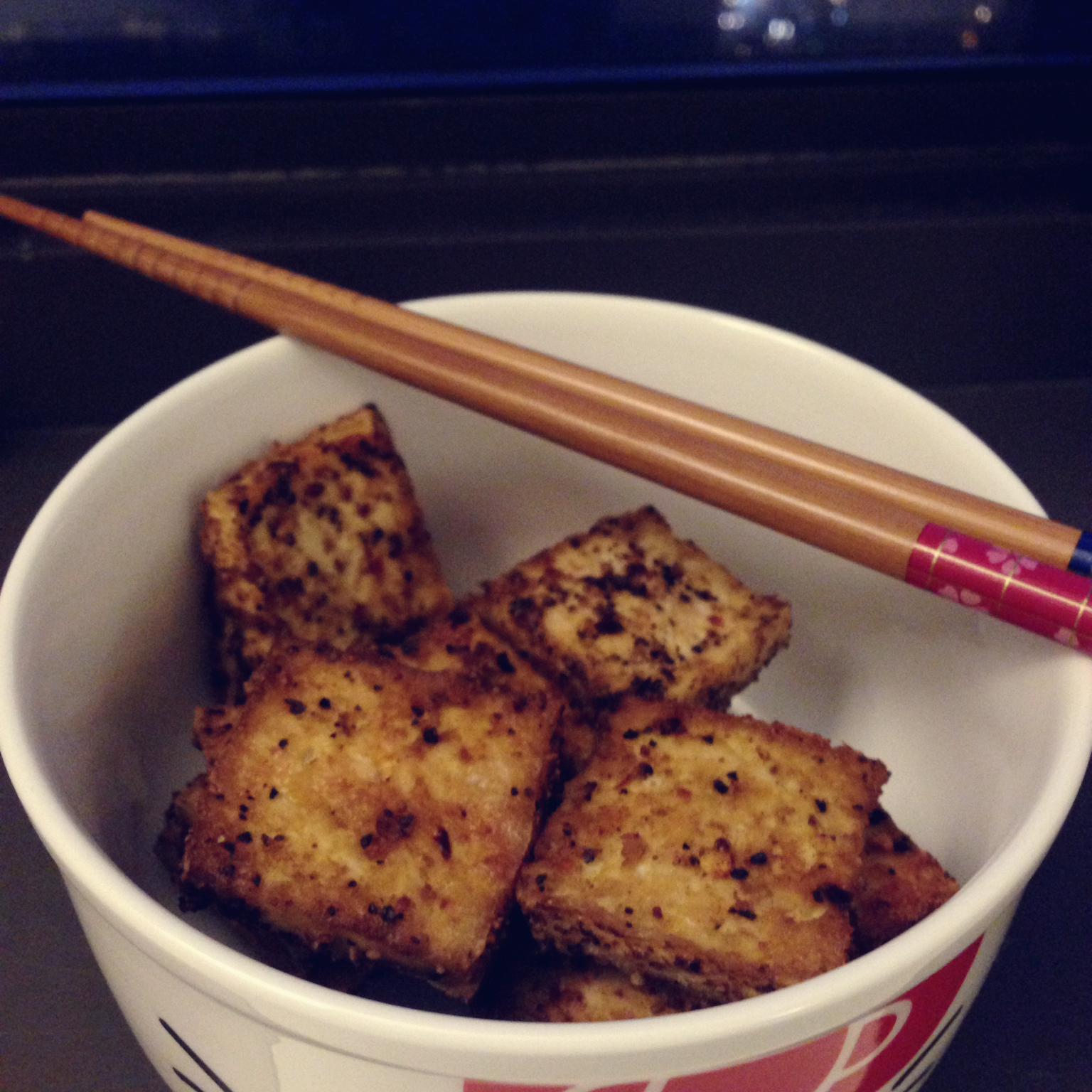 一菜两吃的烤豆腐