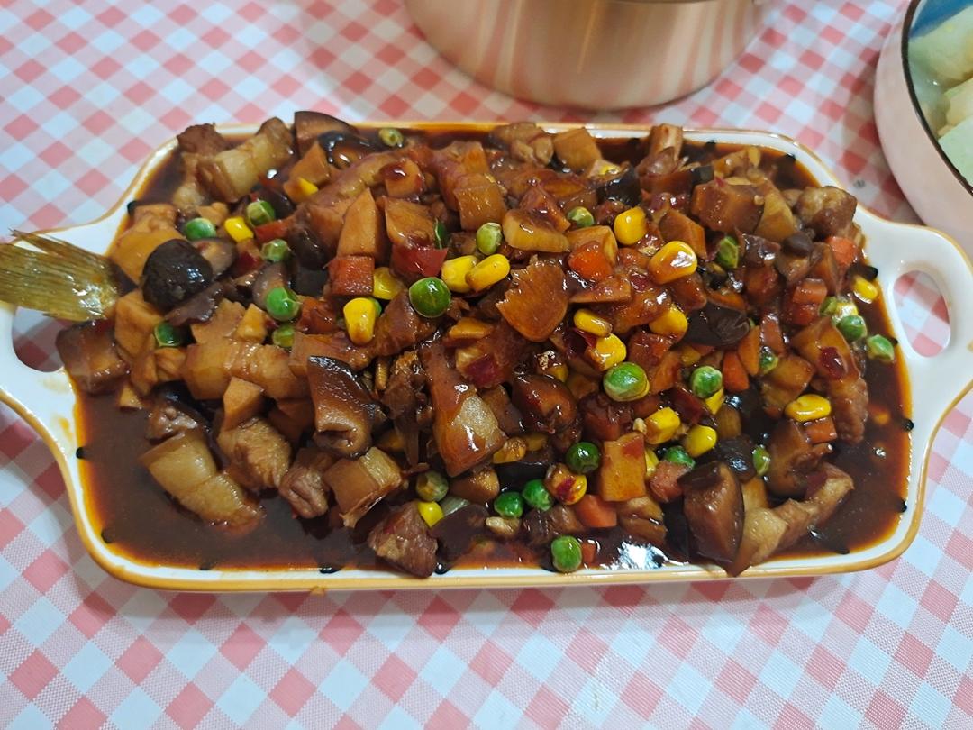 干烧大黄鱼-天天饮食