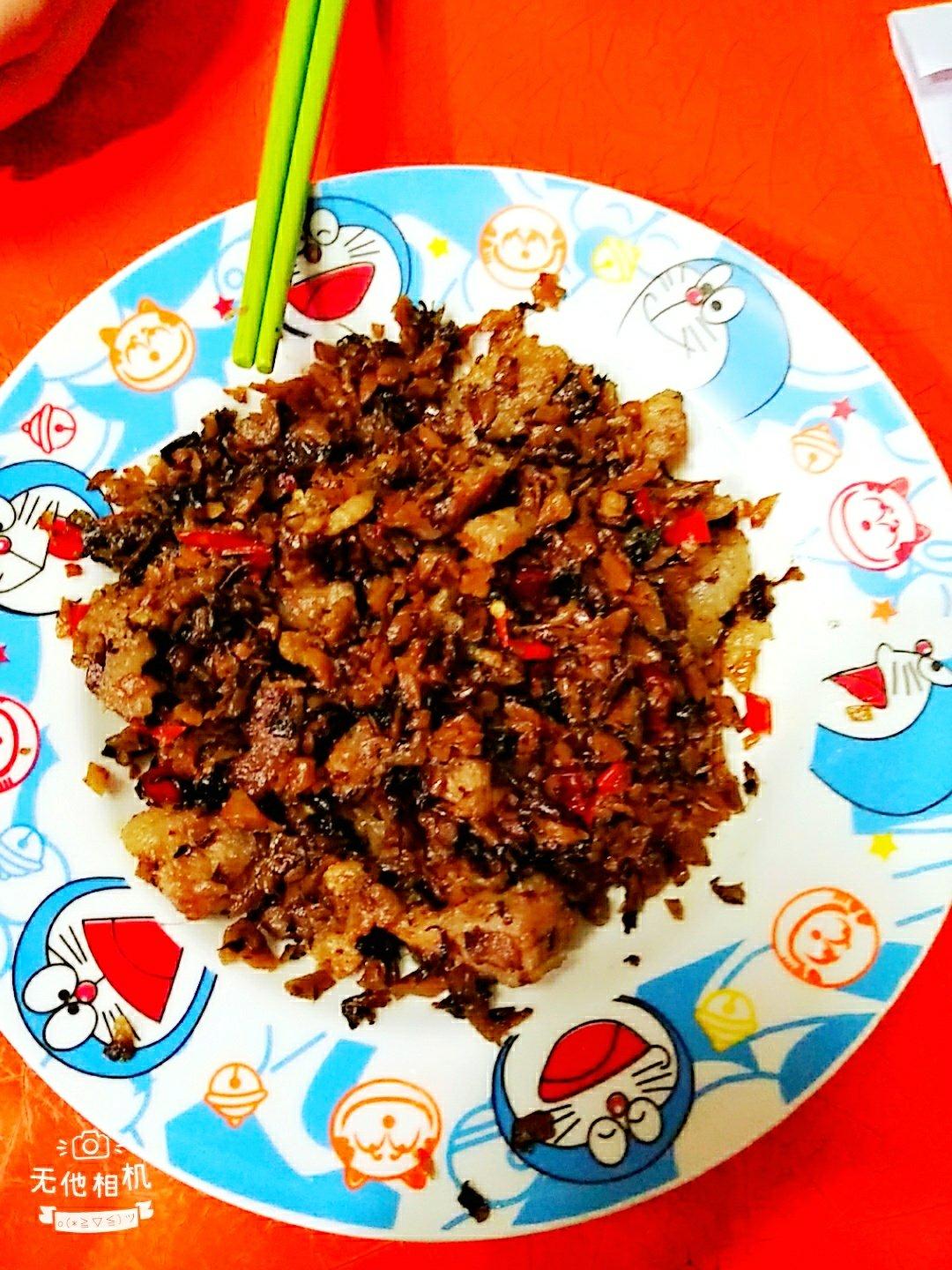 梅干菜肉末饭