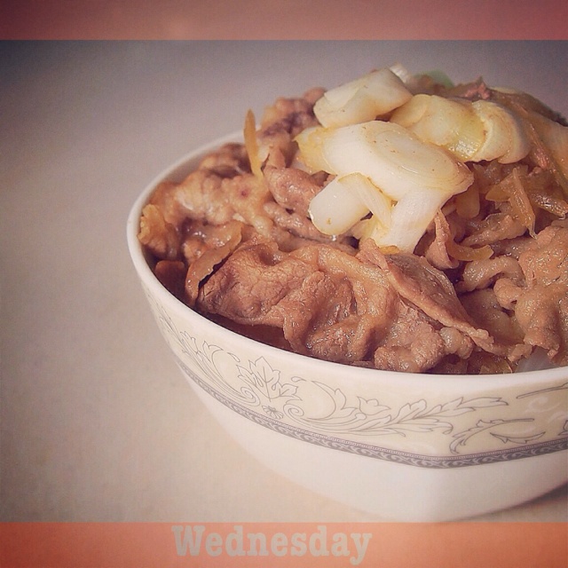 和风牛肉饭