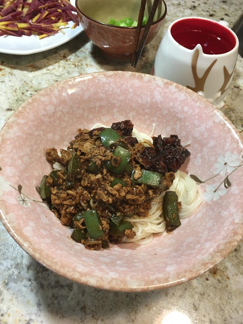 东北青椒鸡蛋酱